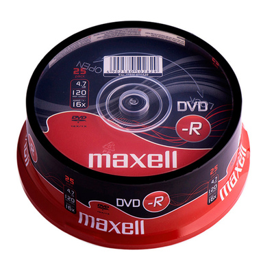 Audio CD-R 80 Min/700 Mo Maxell XL-II 80 en cakebox 25 piÃ¨ces