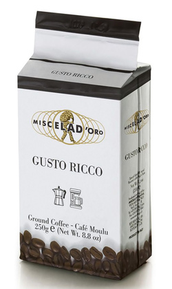 MISCELA D'ORO καφές espresso Gusto Ricco, αλεσμένος, 250g