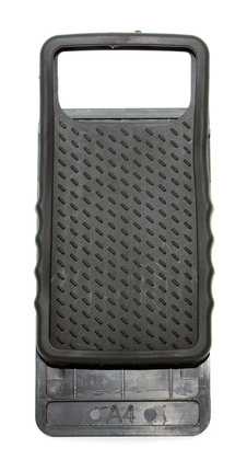 POWERTECH universal θήκη κινητού με ring PT-530, έως 7.5 x 14.5cm, μαύρη