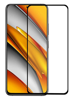 POWERTECH tempered glass 9H 5D TGC-0538 για Xiaomi Poco F3 GT, μαύρο