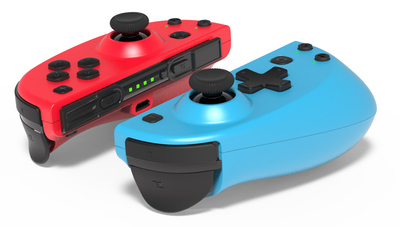 ROAR ασύρματο JoyCon gamepad RR-0015 για Nintendo Switch, μπλε & κόκκινο