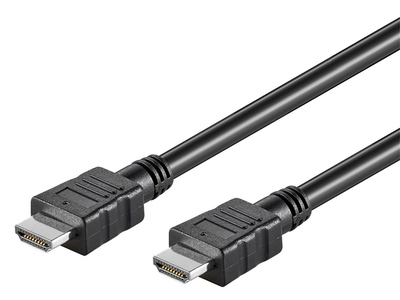 GOOBAY καλώδιο HDMI 58446 με Ethernet, 4K/30Hz, 10.2Gbps, 15m, μαύρο