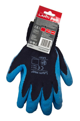 LAHTI PRO γάντια εργασίας L2501, προστασία έως -50°C, 9/L, μπλε