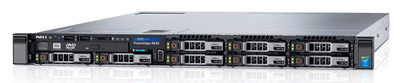DELL Server R630, 2x E5-2620 V3, 32GB, 2x 495W, 8x 2.5", DVD, REF SQ