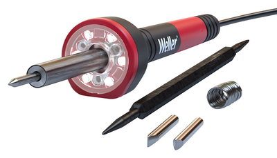 WELLER kit κολλητήρι WLIRK3023C με LED φωτισμό, 3x μύτες, 30W, έως 400°C