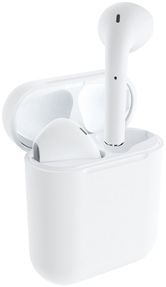 CELEBRAT earphones με θήκη φόρτισης W10, True Wireless, 30/300mAh, λευκά