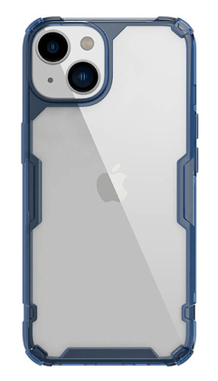 NILLKIN θήκη Nature Pro για Apple iPhone 14 Plus, μπλε & διάφανη