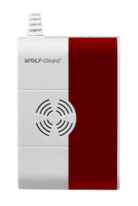 WOLF GUARD ενσύρματος ανιχνευτής διαρροής αερίου QG-02, 110x70x36mm