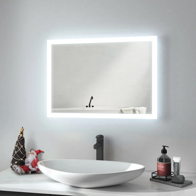 BRUNO καθρέφτης μπάνιου LED BRN-0099, ορθογώνιος, 24W, 60x80cm, IP67