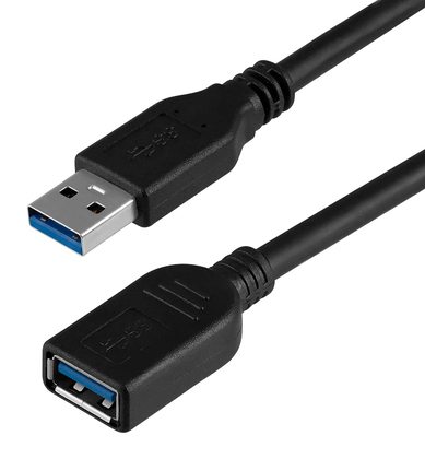 POWERTECH καλώδιο προέκτασης USB CAB-U123, 5Gbps, 1.5m, μαύρο