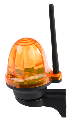Φάρος για γκαραζόπορτες YET6139 με κίτρινο LED φως, 12V, 7x8x11cm