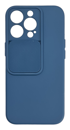 POWERTECH Θήκη Camshield Soft MOB-1791 για iPhone 13 Pro, μπλε