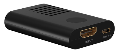 GOOBAY HDMI repeater 58492, 4K/60Hz έως 20m, 4K/30Hz έως 25m, μαύρο