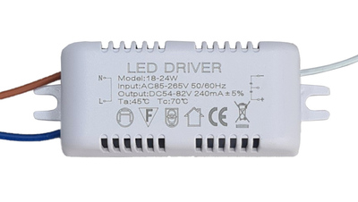 LED Driver SPHLL-DRIVER-004, 18-24W, 3x2x8cm