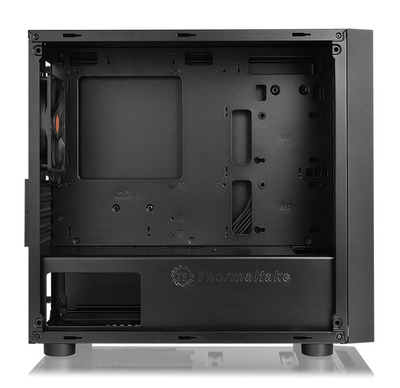 THERMALTAKE PC case micro tower Versa H18, 398x205x439mm, 1x fan, μαύρο