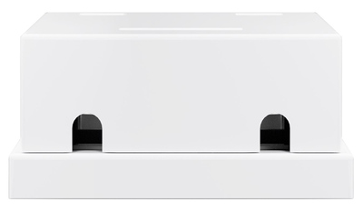 GOOBAY Keystone κυτίο 79366 για 2 θύρες δικτύου, 61.42mm, λευκό