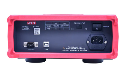 UNI-T ψηφιακό πολύμετρο πάγκου UT803, 1000V AC/DC, 100kHz, True RMS