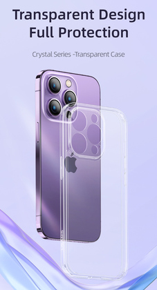USAMS θήκη Crystal για iPhone 14, διάφανη
