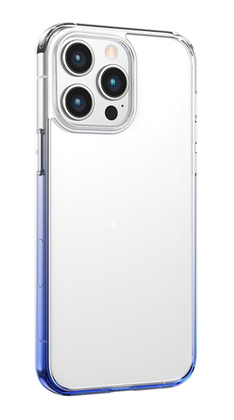 USAMS θήκη Binz για iPhone 14 Plus, μπλε & διάφανη