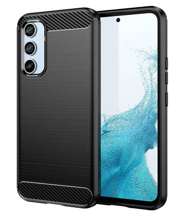 POWERTECH θήκη Carbon MOB-1845 για Samsung Galaxy A54 5G, μαύρη