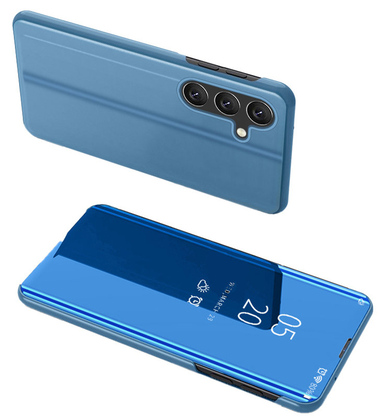 POWERTECH θήκη Clear view MOB-1843 για Samsung A54 Galaxy 5G, μπλε