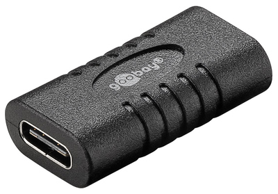 GOOBAY αντάπτορας USB-C 45401, θηλυκό σε θηλυκό, 5Gbit/s, 60W, μαύρος
