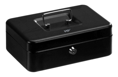 MP κουτί ταμείου με κλειδί PA214-03 με θήκη & λαβή, μεταλλικό, 24x17cm