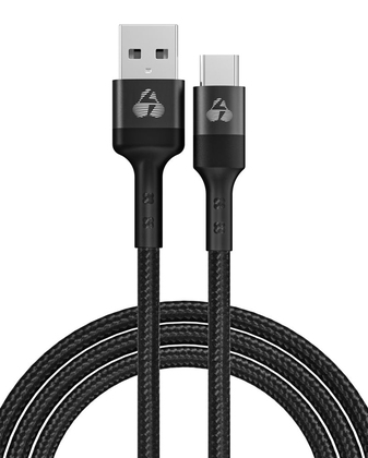 POWERTECH καλώδιο USB σε USB-C PTR-0128, PD 60W, copper, 1m, μαύρο