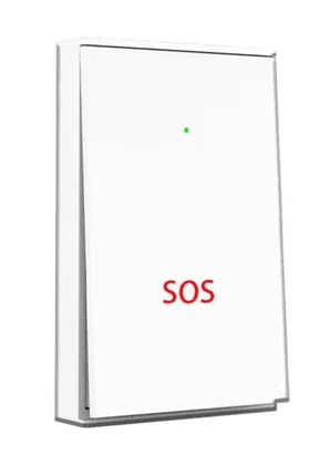 Κουμπί πανικού B100-SOS για συναγερμούς, επιτοίχιο, 433MHz