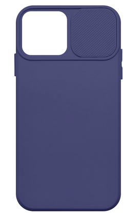 POWERTECH Θήκη Camshield Soft MOB-1882 για iPhone 15 Plus, μπλε