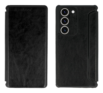 POWERTECH θήκη Razor Leather MOB-1913 για Samsung Galaxy S23 Plus, μαύρη