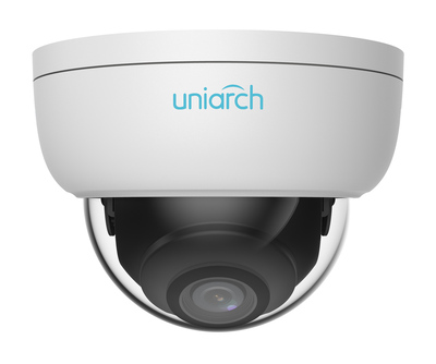 UNIARCH IP κάμερα IPC-D125-PF28, 2.8mm, 5MP, IP67/IK10, PoE, IR έως 30m