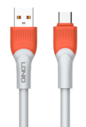 LDNIO καλώδιο USB-C σε USB LS601, 30W, 1m, γκρι
