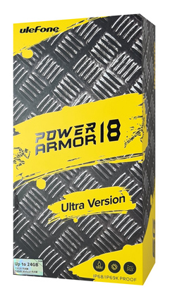 ULEFONE smartphone Power Armor 18T Ultra, 5G, 6.58" 12/512GB, μαύρο