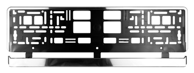 MOJE AUTO πλαίσιο πινακίδας αυτοκινήτου 93-036, 17.5x1.4x52.6cm, μαύρο