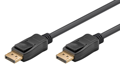GOOBAY καλώδιο DisplayPort 64797, 8K/60Hz, 32.4 Gbps, 1m, μαύρο