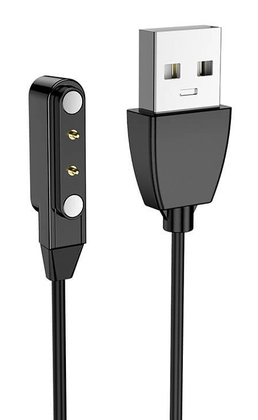 ZEBLAZE USB καλώδιο φόρτισης για smartwatch GTR 3 Pro, 60cm, μαύρο