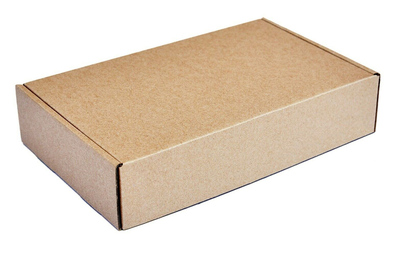 Χαρτοκιβώτιο συσκευασίας PAP-0004, τρίφυλλο, 25x20x7cm, καφέ, 50τμχ