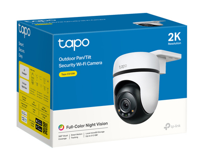 TP-LINK smart κάμερα Tapo C510W, 2K, PTZ, Wi-Fi, IP65, Ver. 1.0