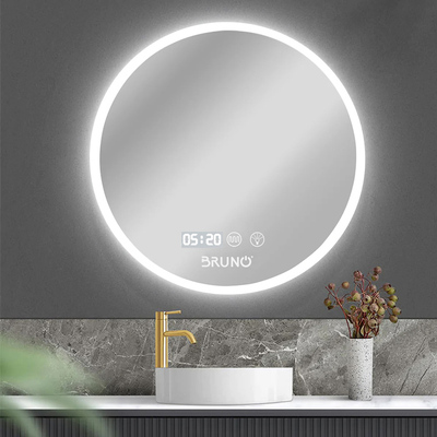 BRUNO καθρέφτης μπάνιου LED BRN-0192, στρόγγυλος, 24W, Φ70cm, IP67