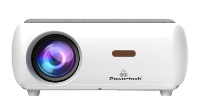 POWERTECH smart βιντεοπροβολέας PT-1242, 1080p, WiFi, Android, λευκός