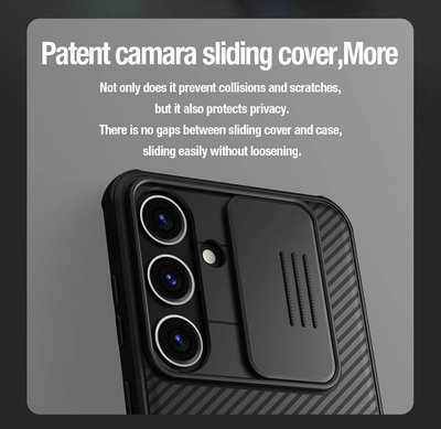 NILLKIN θήκη CamShield Pro για Samsung Galaxy S24 Plus, μαύρη