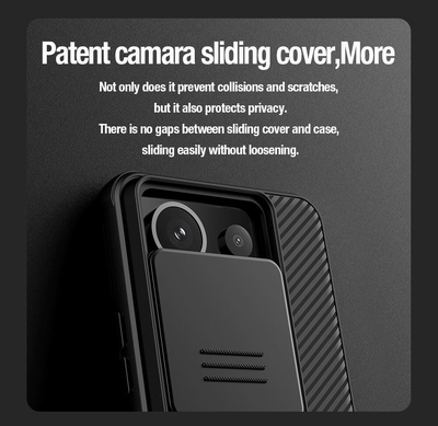 NILLKIN θήκη CamShield Pro για Xiaomi Redmi Note 13 Pro, μαύρη