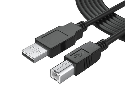 POWERTECH Καλώδιο USB 2.0 σε USB Type B CAB-U016, 1.5m, μαύρο