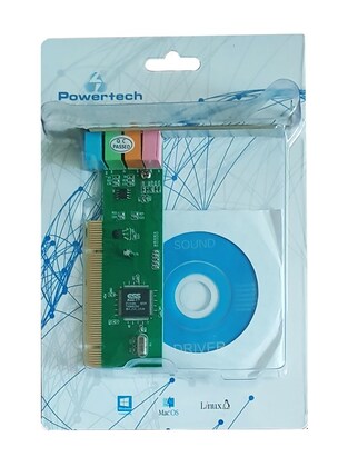 POWERTECH Κάρτα Επέκτασης PCI to 6 channel Audio, Chipset CM8738
