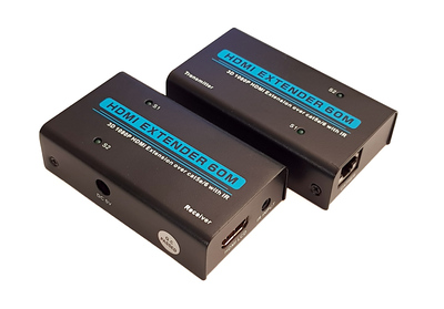 POWERTECH HDMI video extender CAB-H074 μέσω καλωδίου RJ45, 1080p, 60m