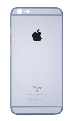 Κάλυμμα μπαταρίας για iPhone 6, ασημί