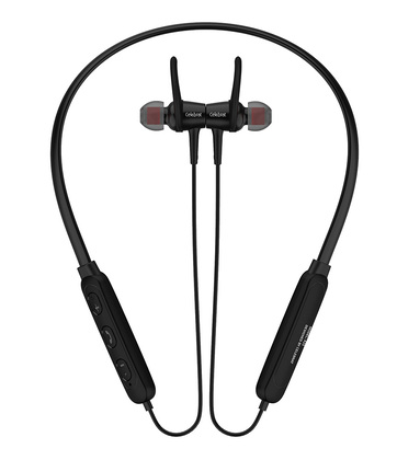 CELEBRAT Bluetooth earphones A15, με μαγνήτη, μικρόφωνο HD, μαύρα