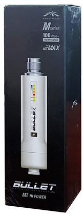 UBIQUITI Bullet M2 CPE, AirMAX High Power, 100Mbps+